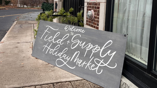 Field+Supply Holiday Pop-Up: 2023 Market Recap