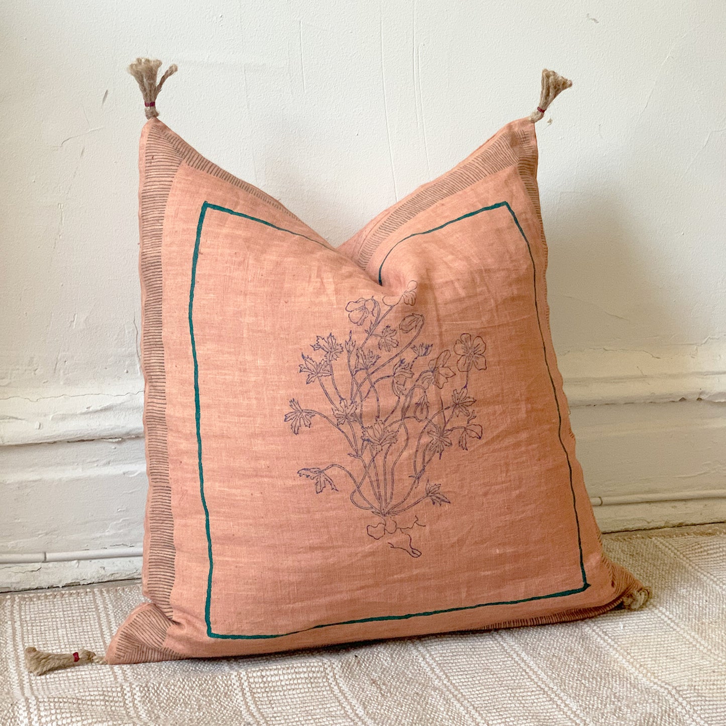 Chhavi Linen Throw Pillow